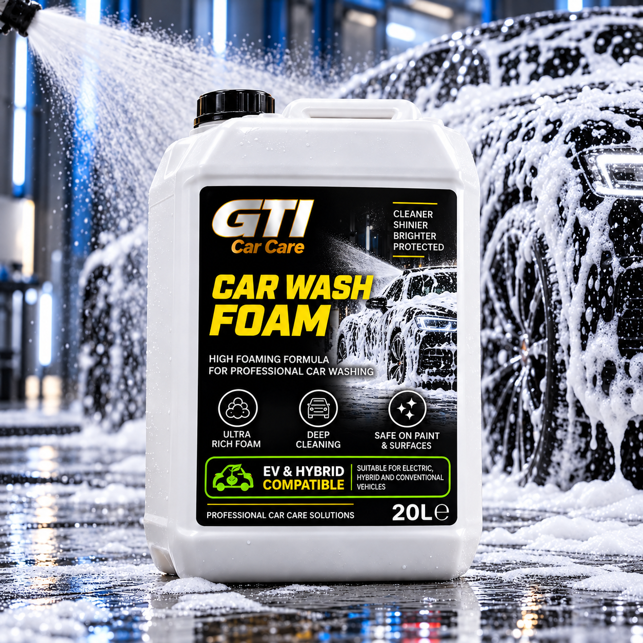 Car Wash Foam in 20 L professional packaging