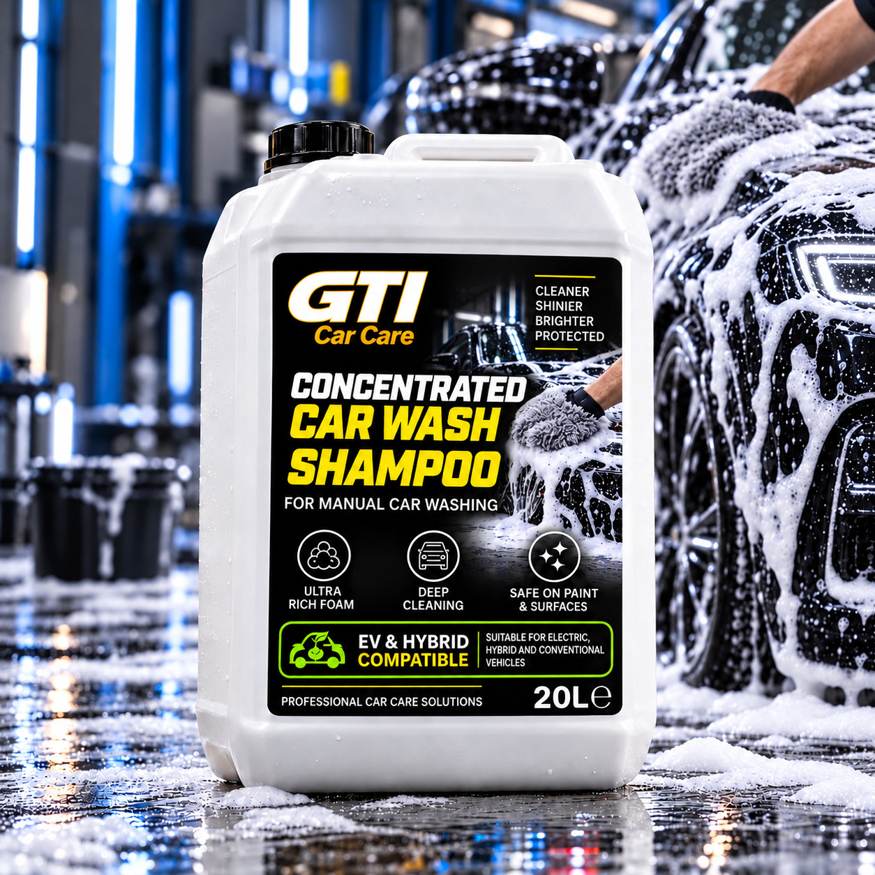 Concentrated Car Wash Shampoo in 20 L professional packaging